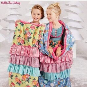 Matilda Jane yellow rose sleeping bag.